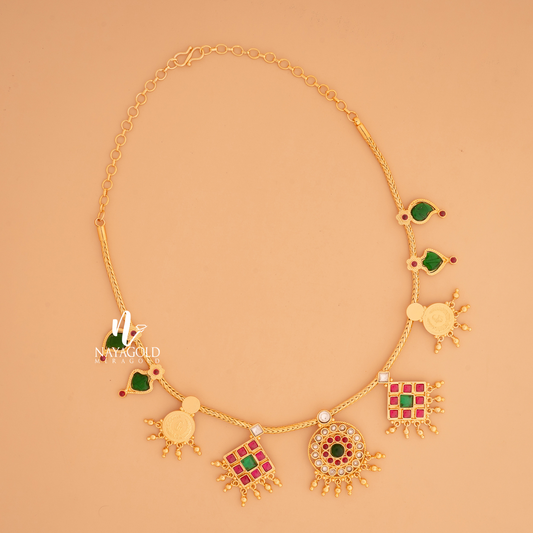 gold plated necklace