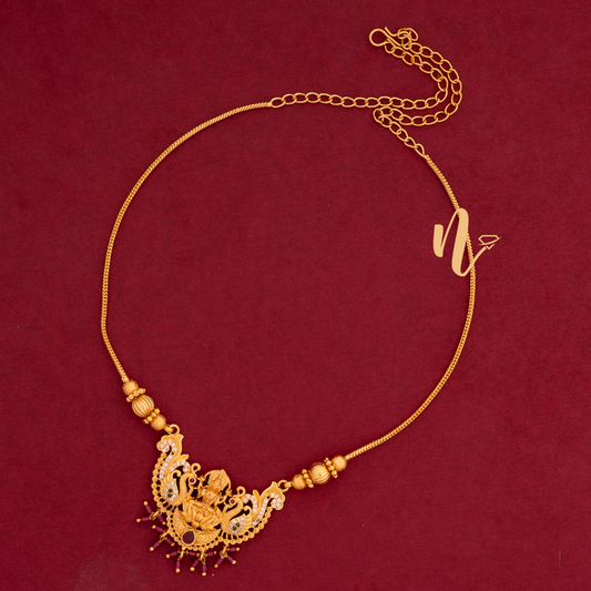 gold plated necklace
