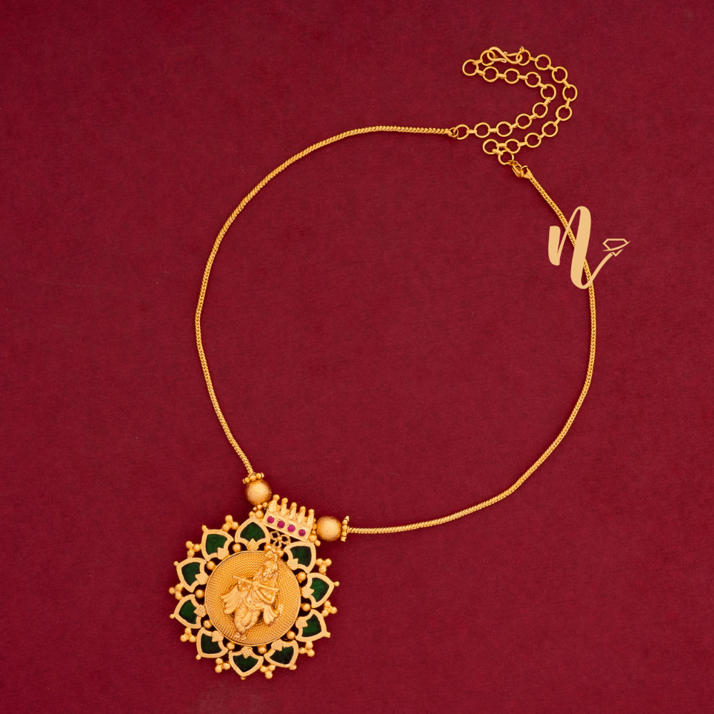 gold plated necklace
