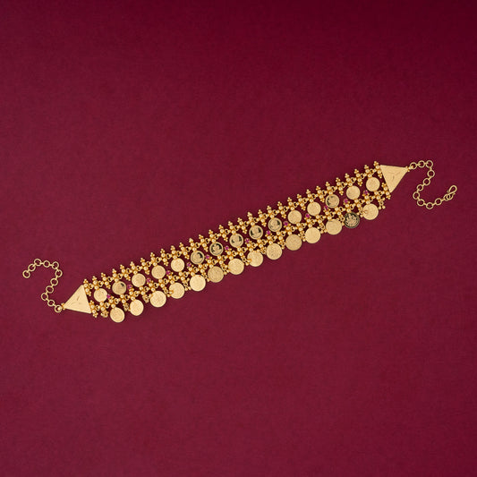 gold plated choker