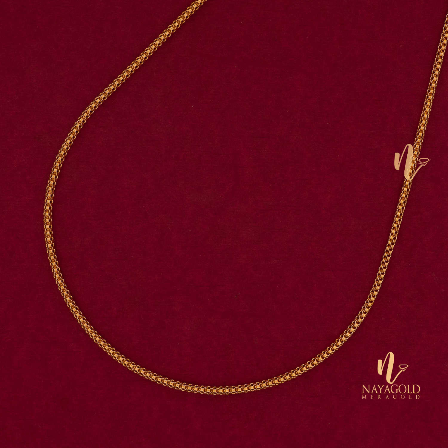 gold plated chain kerala model 