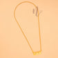 gold plated traditional coin thali 