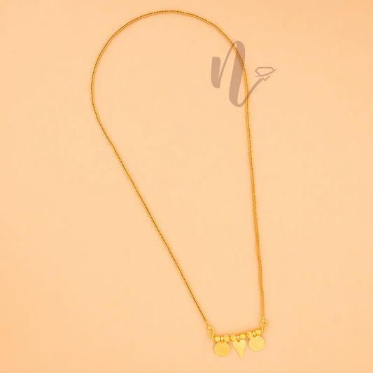 gold plated traditional coin thali 