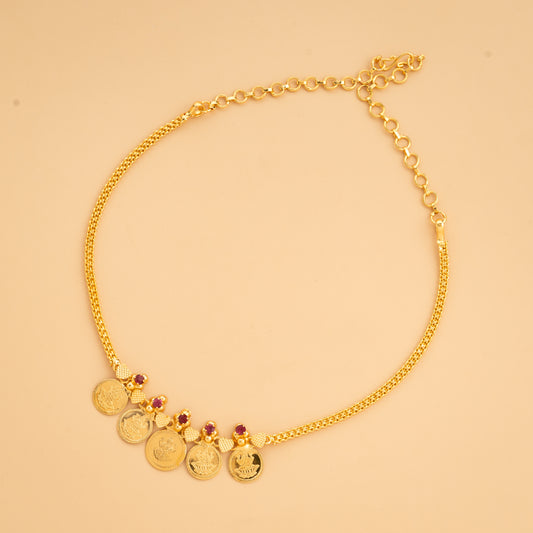 gold plated necklace