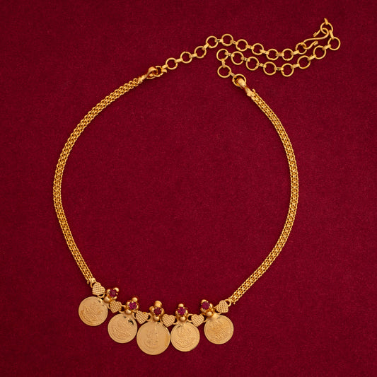 gold plated necklace