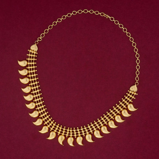 gold plated necklace