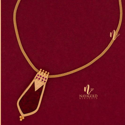 nagapadam chainpendent red
