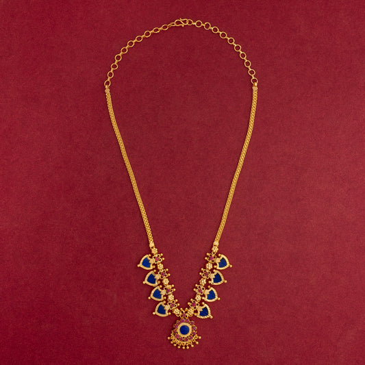 palakka mala 4petels blue col