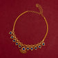 palakka mala 5petels blue color