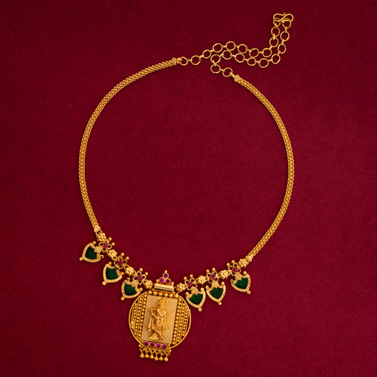 gold plated necklace