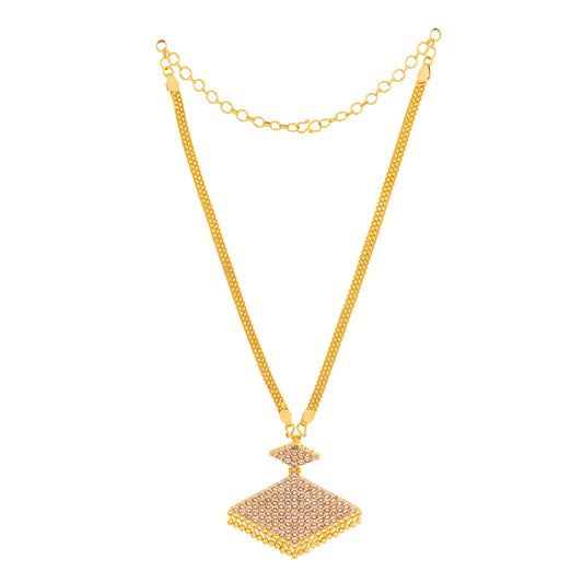PATHAKAM CHAIN PENDANT CP 89 NAYAGOLD MERAGOLD