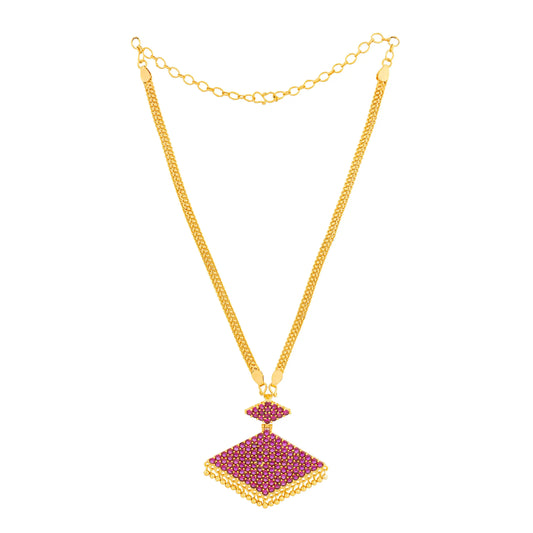 PATHAKAM NECKLACE CP89 NAYAGOLD MERAGOLD