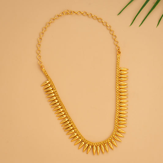 gold plated necklace